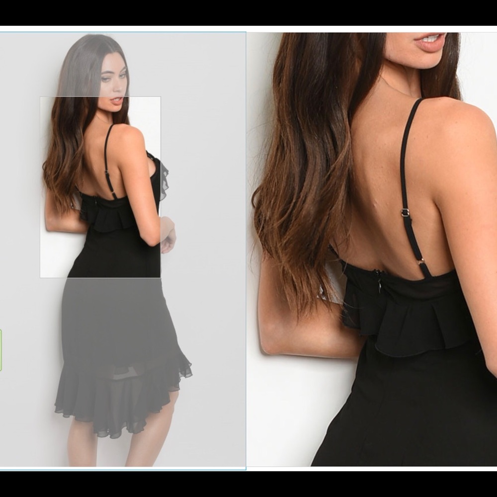 Sale! Beautiful Black Dress - Picture 3 of 5